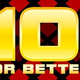 10s or Better online game logo by 1x2gaming on betninjaa.com