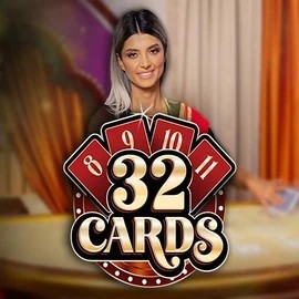 32 Cards by Ezugi, showcased at betninjaa.com – game logo