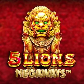 5 Lions Megaways game by Pragmatic Play – logo hosted on Betninja Casino