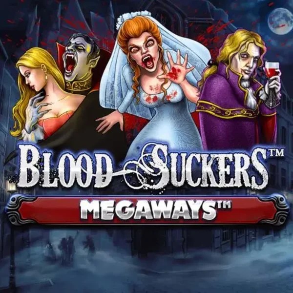 Blood Suckers Megaways logo – Slots by Red Tiger Gaming at Betninja Casino