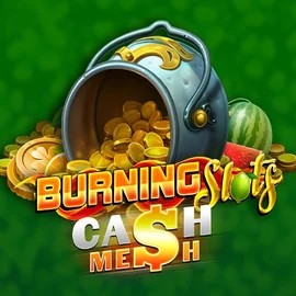 Burning Slots Cash Mesh casino game by BF Games – featured logo at Betninja Casino