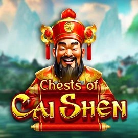 Chests of Cai Shen slot logo by Pragmatic Play at Betninja Casino