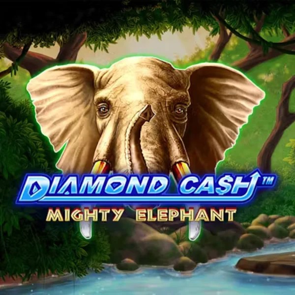 Diamond Cash Mighty Elephant slot logo by Greentube at Betninja Casino