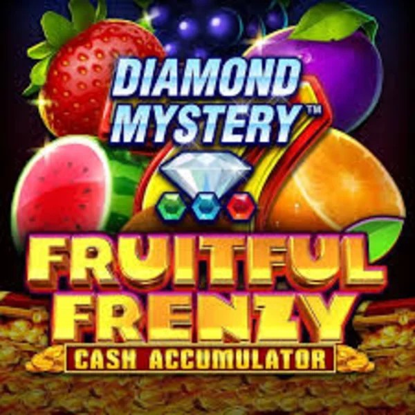 Diamond Mystery Fruitful Frenzy Cash Accumulator slot visual from Greentube available on betninjaa.com