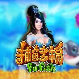 Fu Fish online game logo by Skywind Group on betninjaa.com