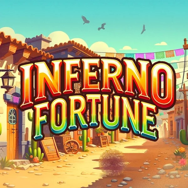Inferno Fortune online game logo by Atomic Slot Lab on betninjaa.com