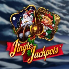 Jingle Jackpots logo by Dragon Gaming at Betninja Casino