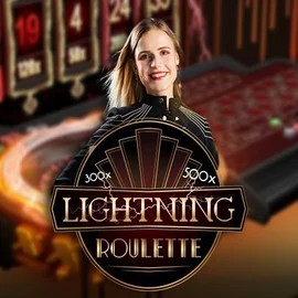 Lightning Roulette slot visual from Evolution available on betninjaa.com
