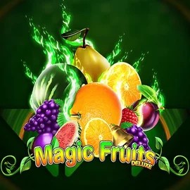 Magic Fruits Deluxe logo by Wazdan at Betninja Casino
