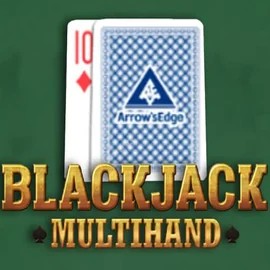 Multihand Blackjack online game logo by Pragmatic Play on betninjaa.com