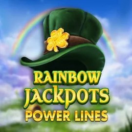 Rainbow Jackpots Power Lines logo by Red Tiger Gaming Betninja Casino