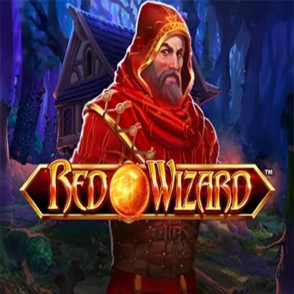 Red Wizard logo – Slots by Rarestone Gaming at Betninja Casino