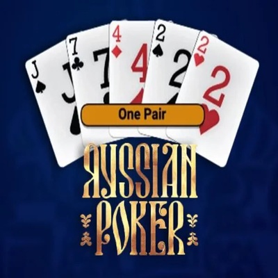 Russian Poker online game logo by OneTouch Games on betninjaa.com