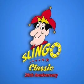 Slingo Classic 20th Anniversary slot visual from Slingo available on betninjaa.com