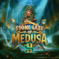 Official Slots logo: Stone Gaze of Medusa 2 by Stakelogic at Betninja Casino