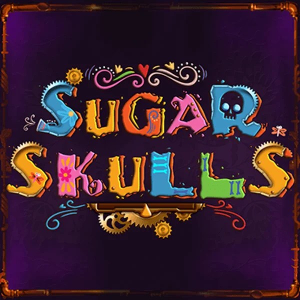 Slots logo of Sugar Skulls from Booming Games at Betninja Casino