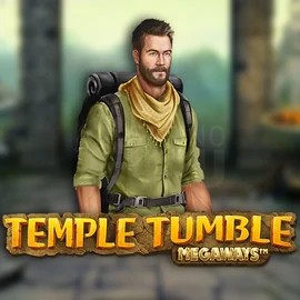 Slots logo of Temple Tumble Megaways from Relax Gaming at Betninja Casino
